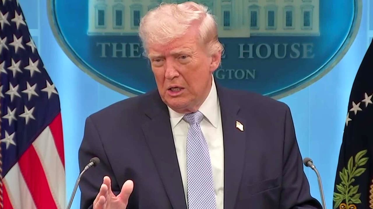 Donald Trump critica a siete presidentes de EEUU y afirma que él frenó la amenaza de un Irán nuclear