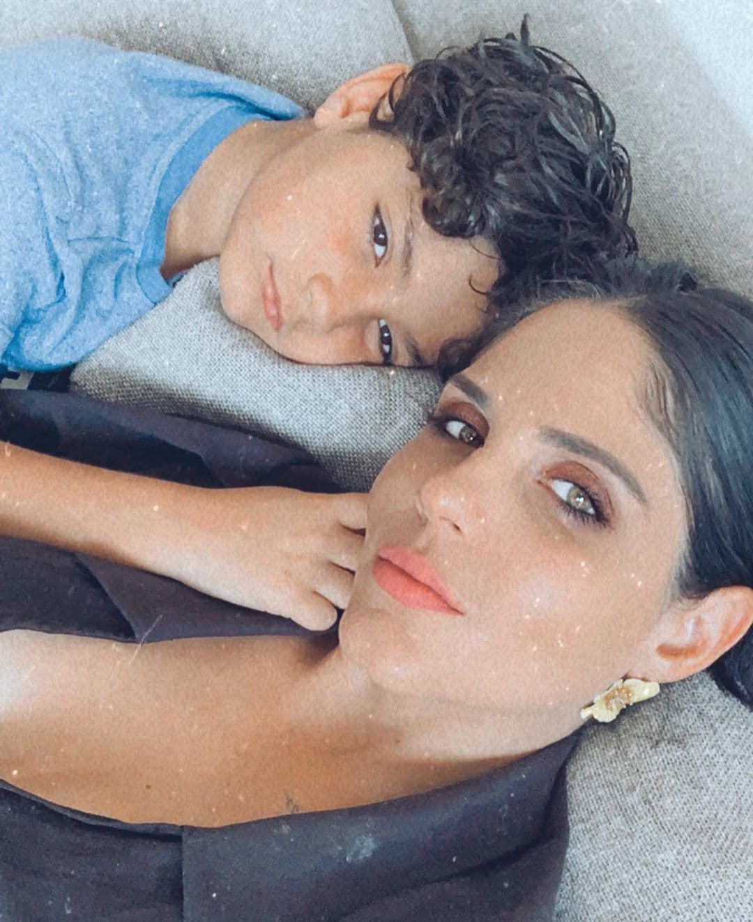 Y con quien Astrid Rivera disfruta todo el tiempo que pueda pasar, es con este príncipe, su hijo.