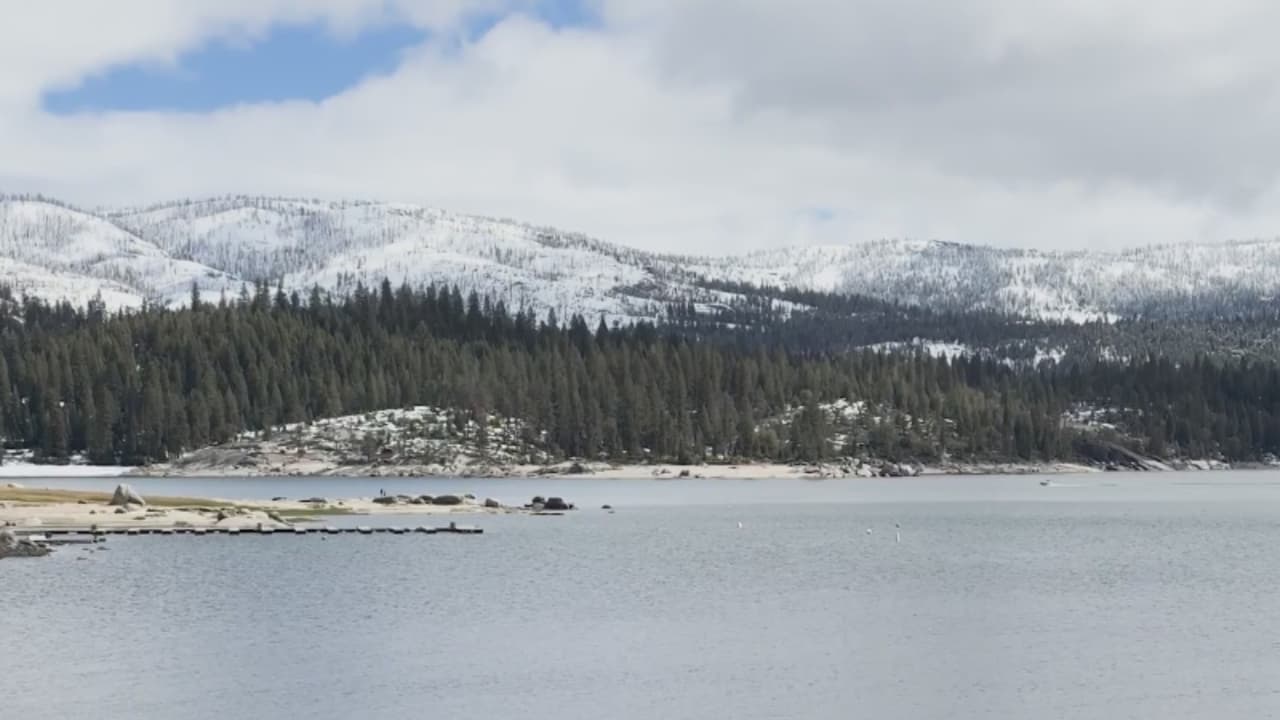 Nieve en el Valle Central: así se acerca el invierno a California