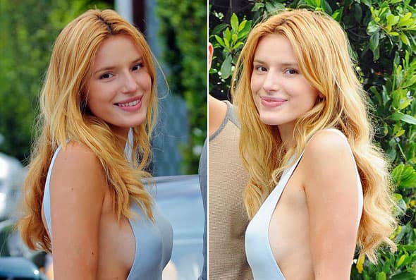 ¡Qué linda Bella Thorne!