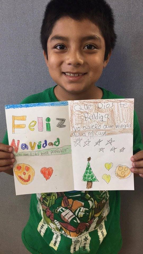 Este otro pequeño optó por invitar al alcalde a visitarlo en su casa.