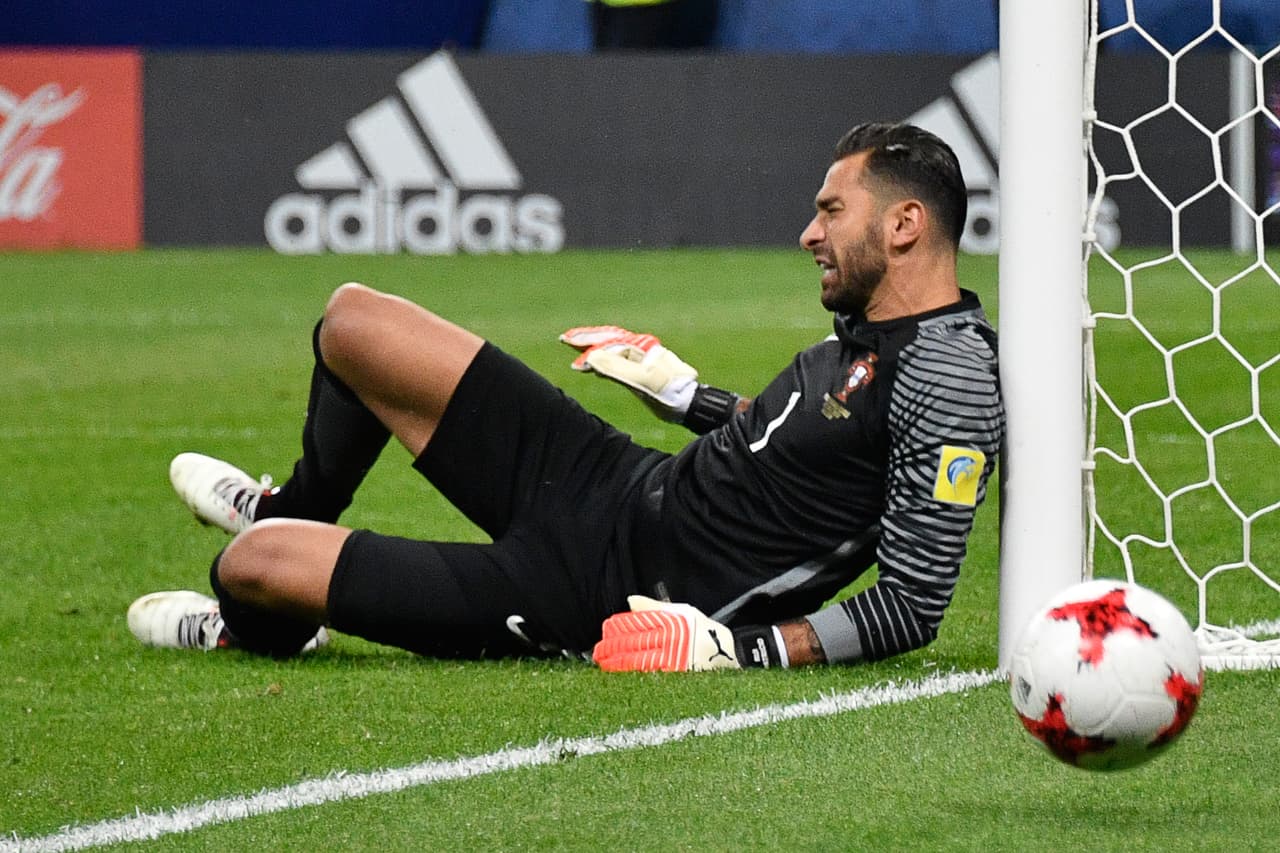 El arquero portugués demostró que es prensa de garantía para el equipo luso.