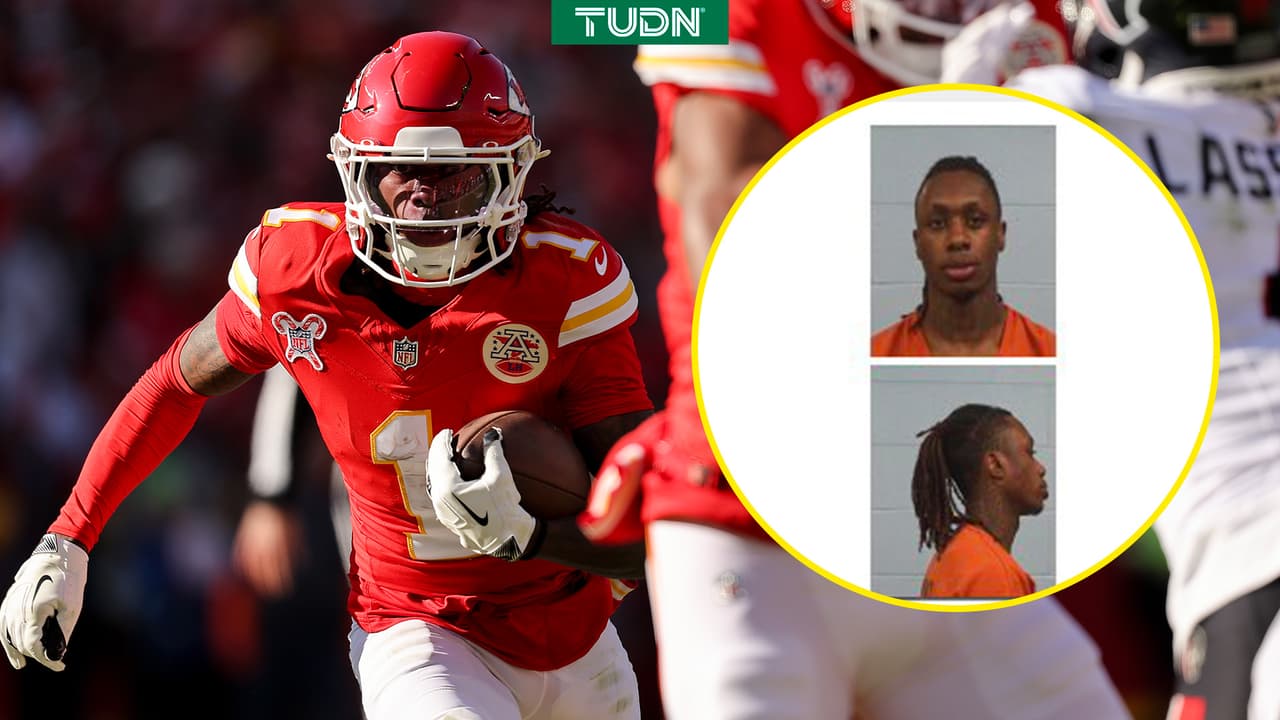 Receptor de los Kansas City Chiefs Xavier Worthy es arrestado