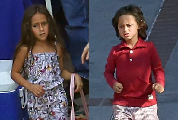 ¿Qué tan parecidos son los gemelos de Jennifer Lopez?