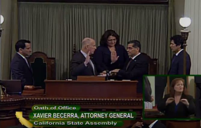 Xavier Becerra ya es el primer fiscal general latino de California