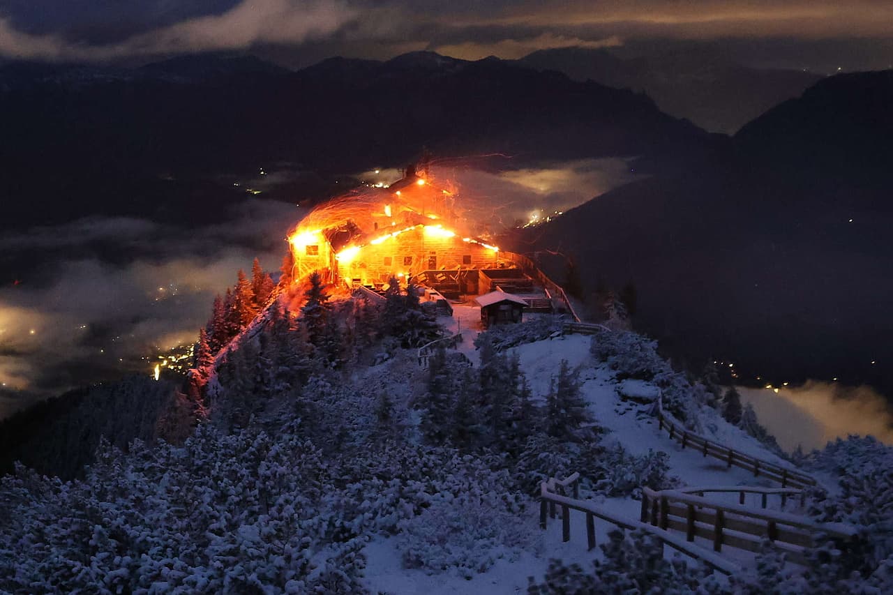 Un incendio destruye el famoso refugio de Hitler construido en 1938