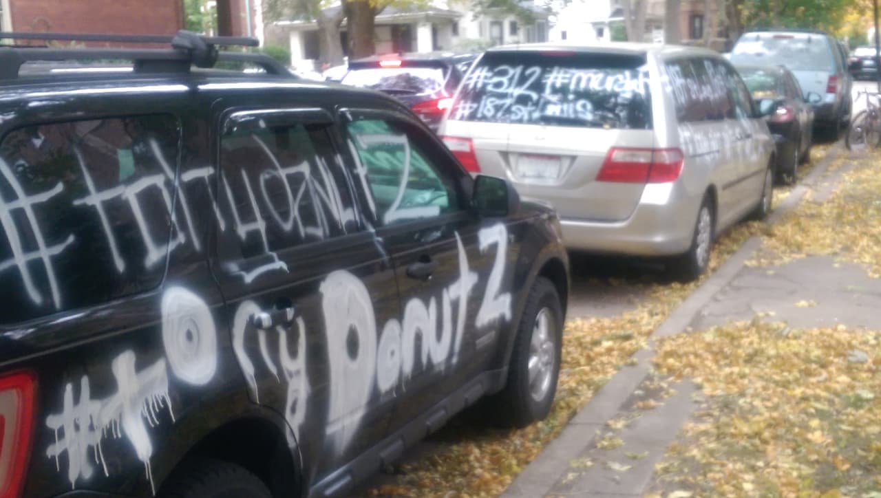 La fiesta de la victoria de los Cubs en el tercer juego ante los Cardenales de St Louis para algunos fue demasiado lejos.