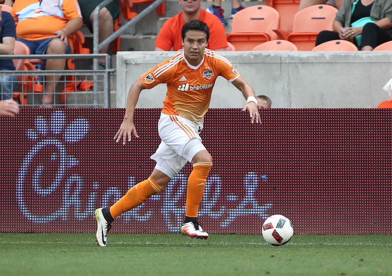 Erick Torres con Houston Dynamo