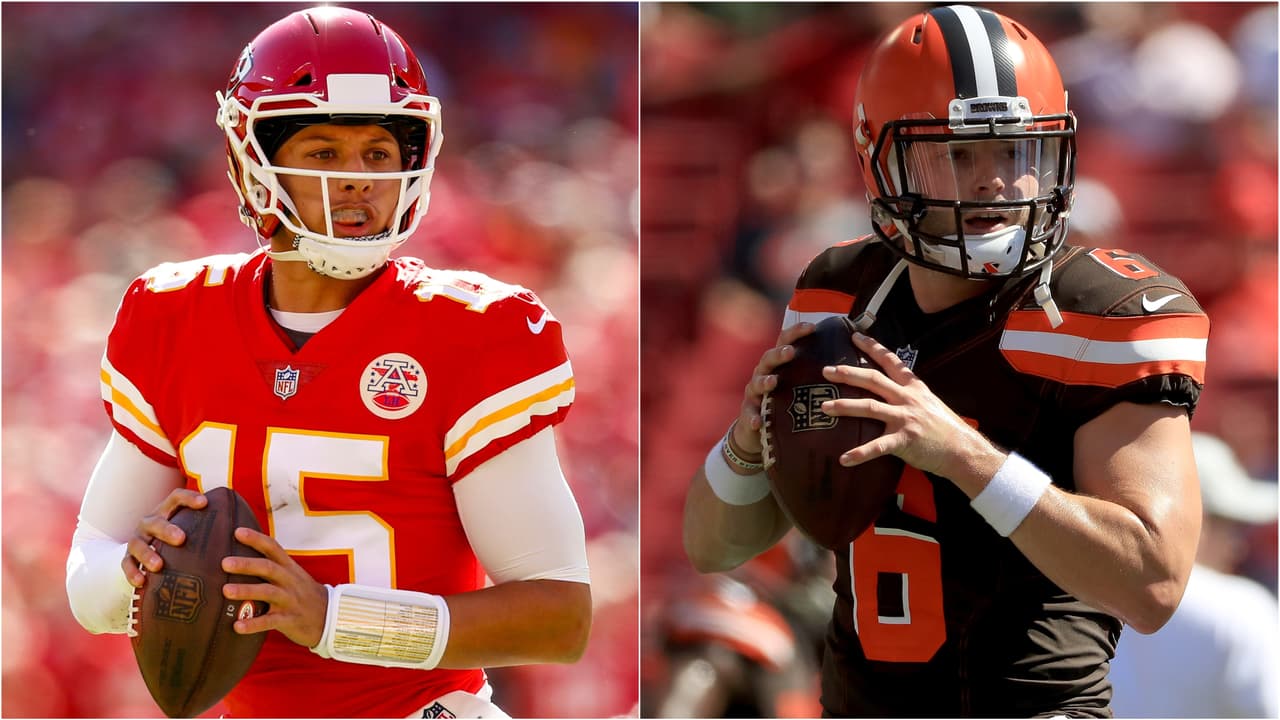 Pat Mahomes y Baker Mayfield son la nueva cara de Kansas City y Cleveland y los QBs del futuro en la NFL.