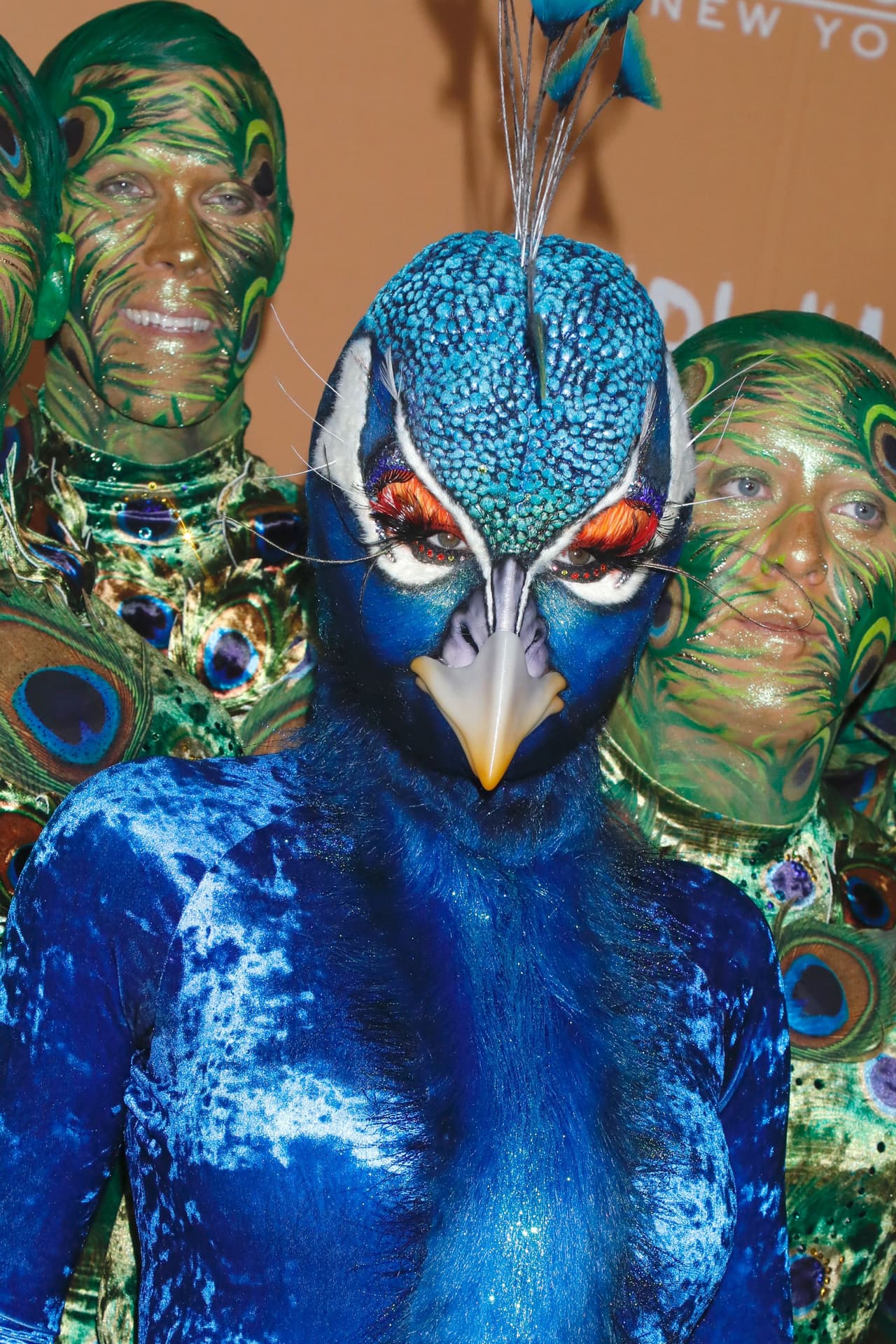 Heidi Klum en su fiesta de Halloween 2023.