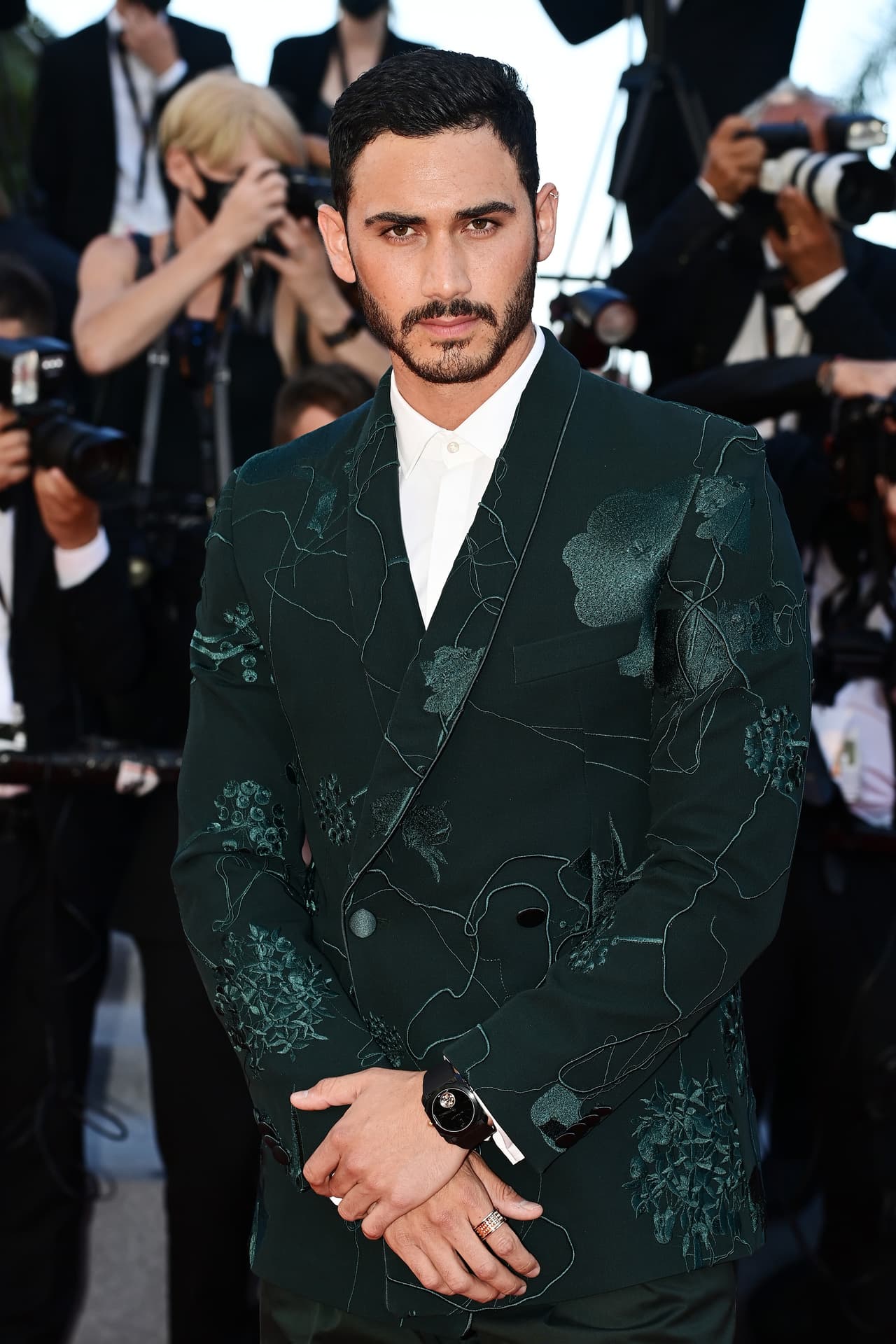 En julio pasado, apareció en el Festival de Cannes, en donde asistió a la premier internacional de 'Aline, The Voice of Love', cinta inspirada en la biografía de Celine Dion.