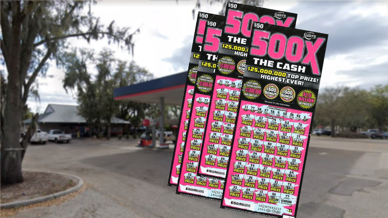 Venden raspadito ganador de $1 millón en estación de gasolina en Sarasota