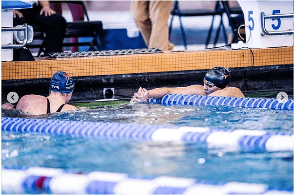 Captura de pantalla tomada del Instagram de Erica Sullivan el 1° de abril de 2022.