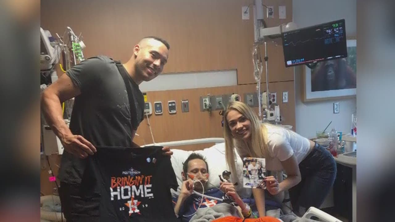"Jalen recibió sus alas de ángel esta mañana", dice madre del fan de Carlos Correa que sufría cáncer