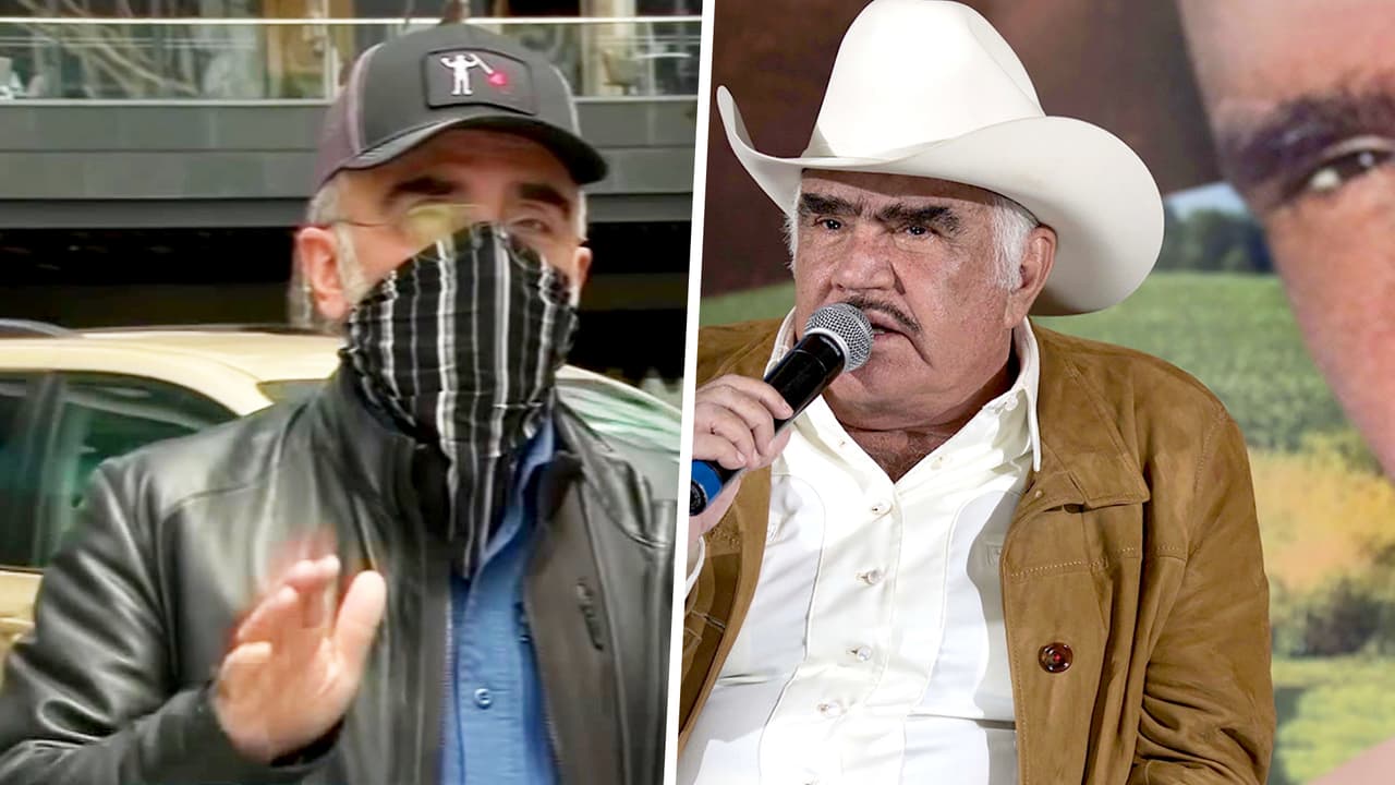 Vicente Fernández Jr. afirma que ni él ni su familia esconden información sobre la salud de su padre