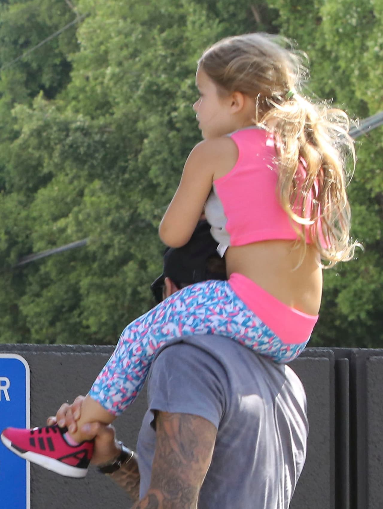 ¡Mira cuánto cabello tiene Harper!