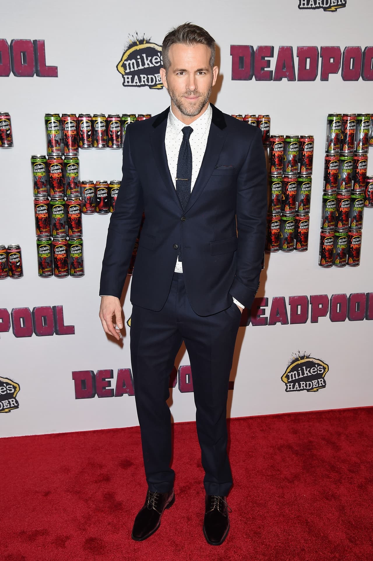 Ryan Reynolds en el estreno de 'Deadpool'