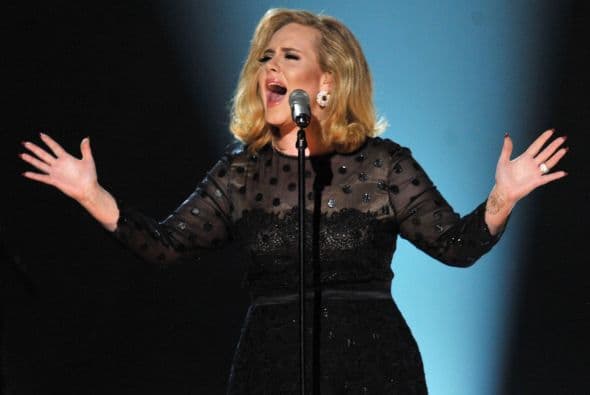 Con éxitos como "Rolling in the Deep" y "Rumor Has It", esta cantautora sigue cosechando recompensas, incluidos seis premios Grammy entre los que estuvieron Álbum del año y Canción del año.