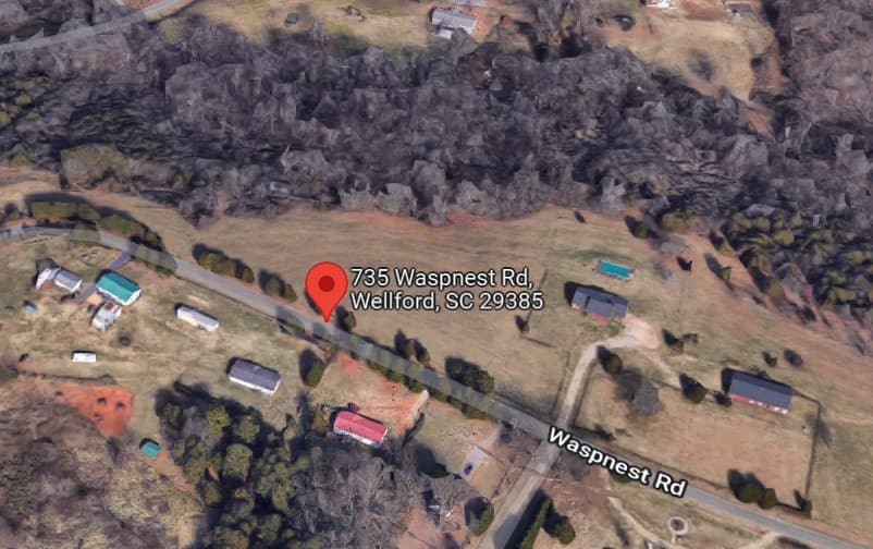 Comunidad de Carolina del Sur donde se registró el abuso.