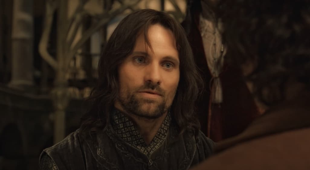 <b>Viggo Mortensen</b>
<br>El rey Aragorn luchó valientemente contra los orcos de Sauron durante toda la trilogía hasta su victoria final en las faldas del monte Doom.
<br>