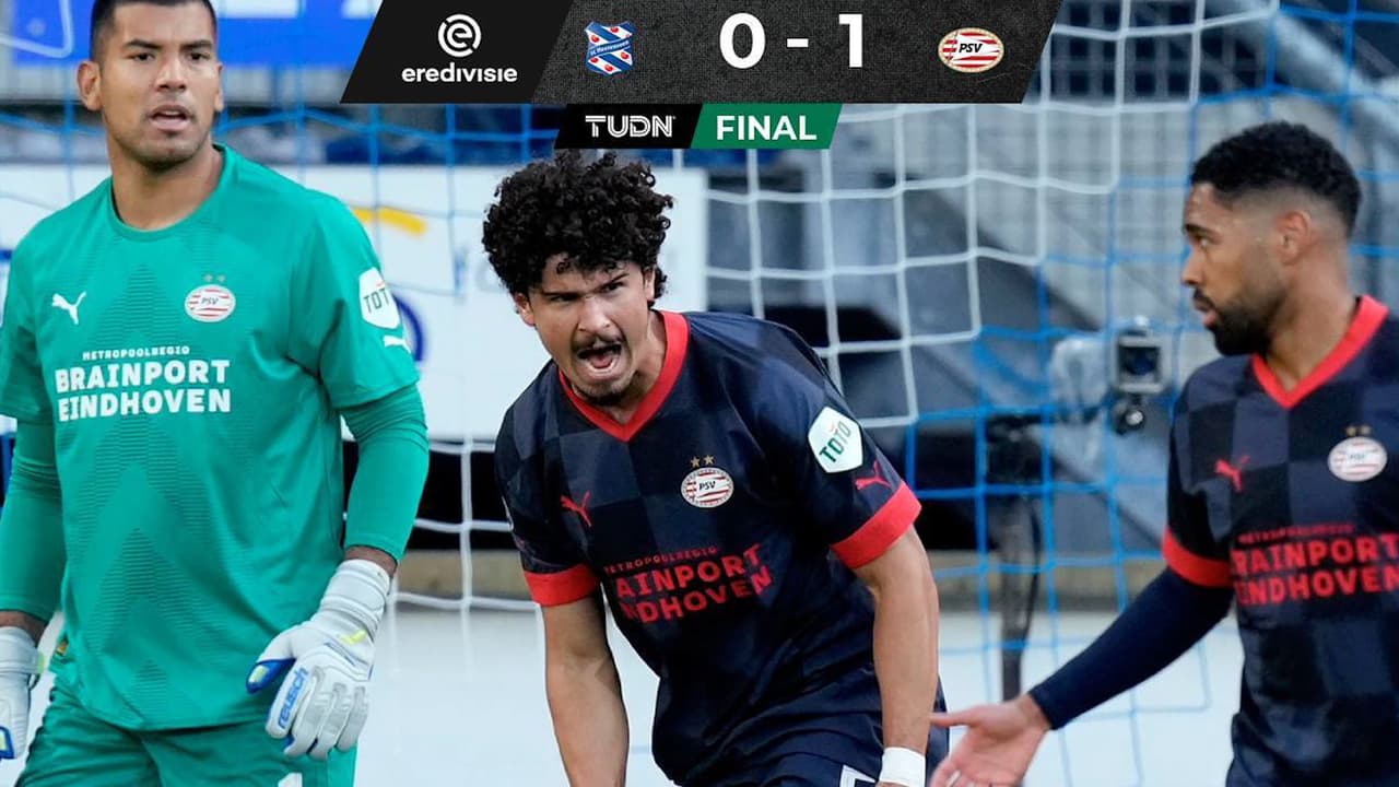 Con 'Guti', PSV vence al Heerenveen y sigue peleando el liderato