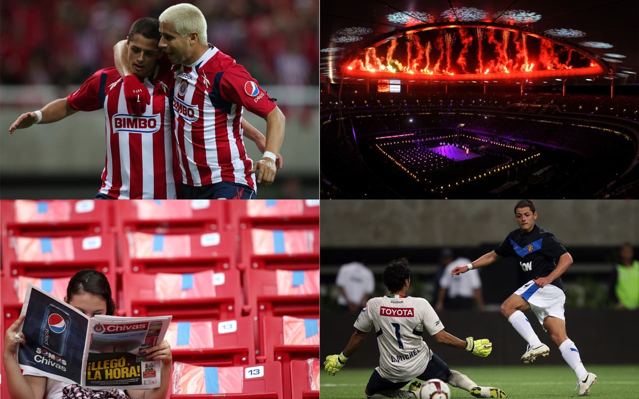 El 30 de julio de 2010 se inauguraba el entonces llamado Estadio Omnilife, la moderna casa de las Chivas del Guadalajara, diciendo adiós al vetusto Estadio Jalisco y para cortar el listón rojo, recibieron al Manchester United, donde militaba el otrora símbolo rojiblanco, Javier Hernández. A nueve años del suceso, así lo recordamos.
