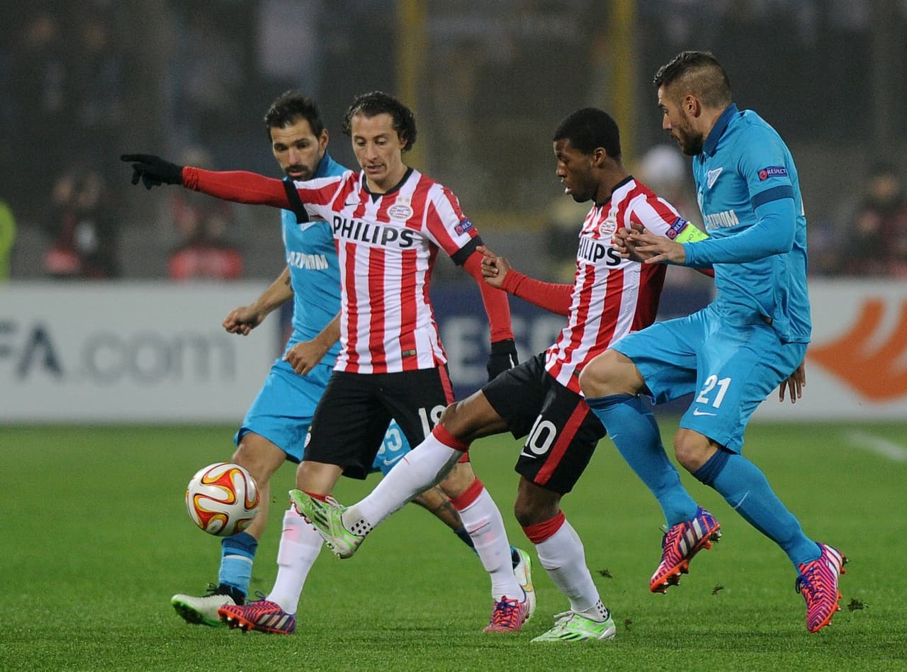 PSV aplastó 6-3 al De Graafschap con golazo de Guardado