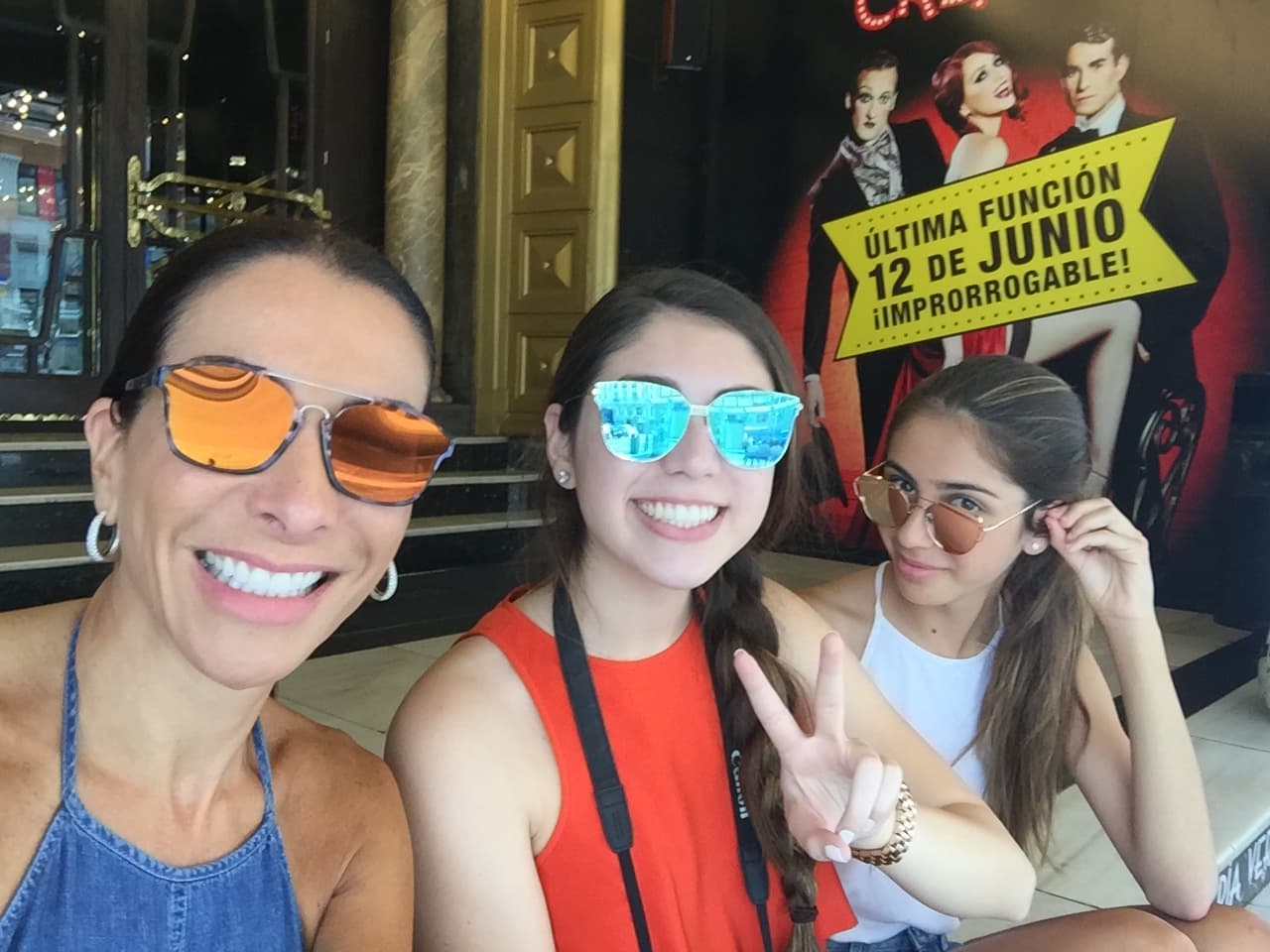 Turisteando en Madrid. A Maggie le encantó la calidez de la gente y la ciudad.