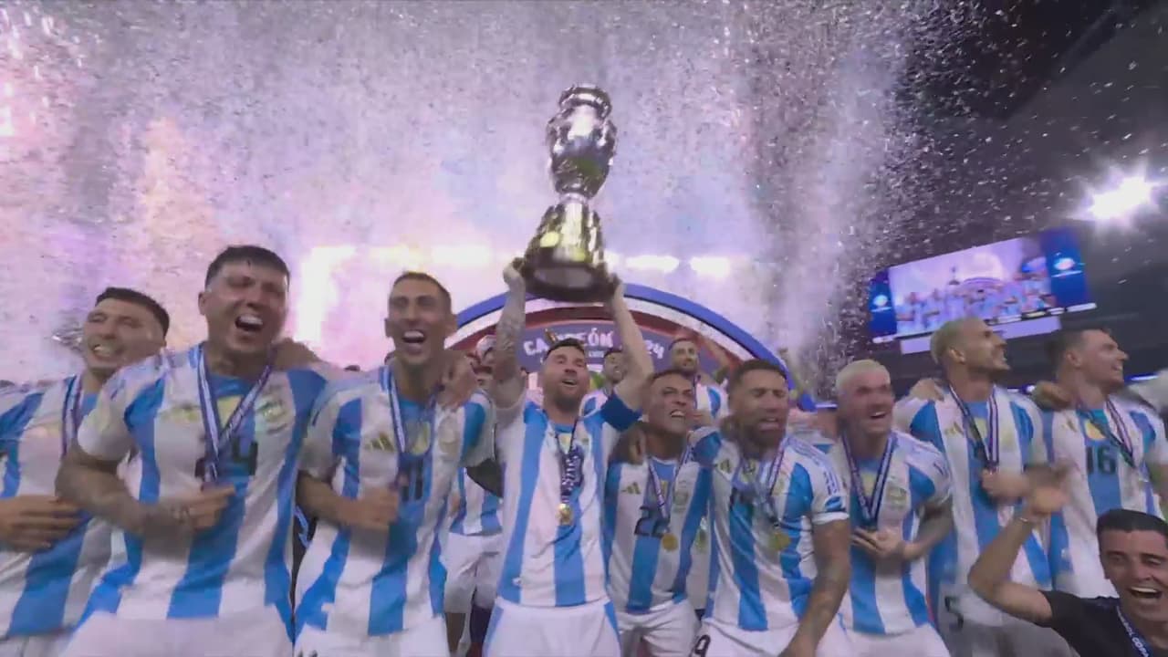 ¡Argentina Bicampeón! La Albiceleste levanta el titulo de la Copa América 2024