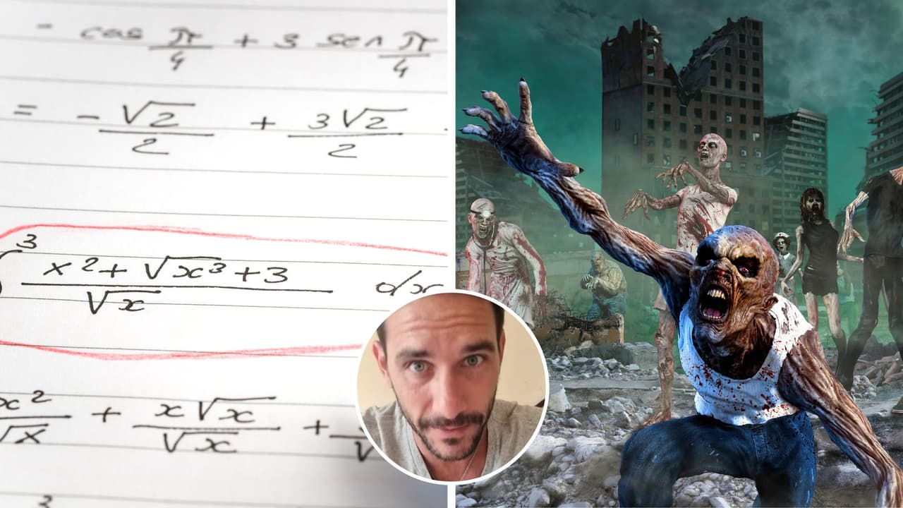 ¿Cómo sobrevivir a un apocalipsis zombie según las matemáticas? TikToker responde