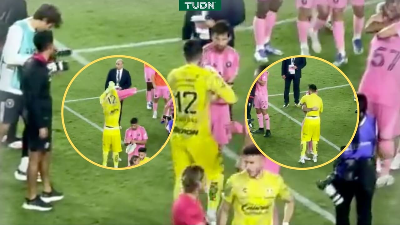 ¿Quién se quedó con la playera de Messi en el partido ante Atlas?