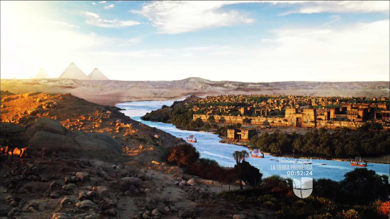 Al llegar a los linderos del reino, quedó maravillano con los paisajes y contrucciones.