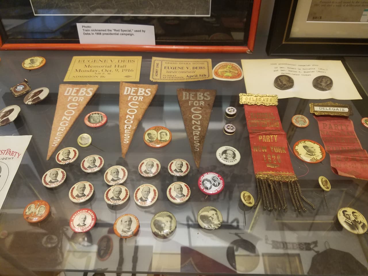 Debs fue candidato presidencial cinco veces. En 1912 obtuvo el 6% de los votos.