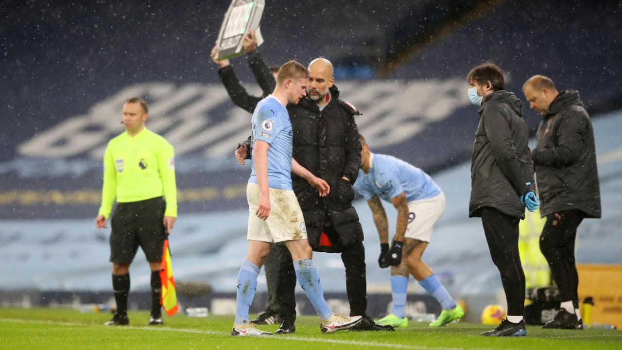 Alarmas en el City: De Bruyne podría ser baja en Champions