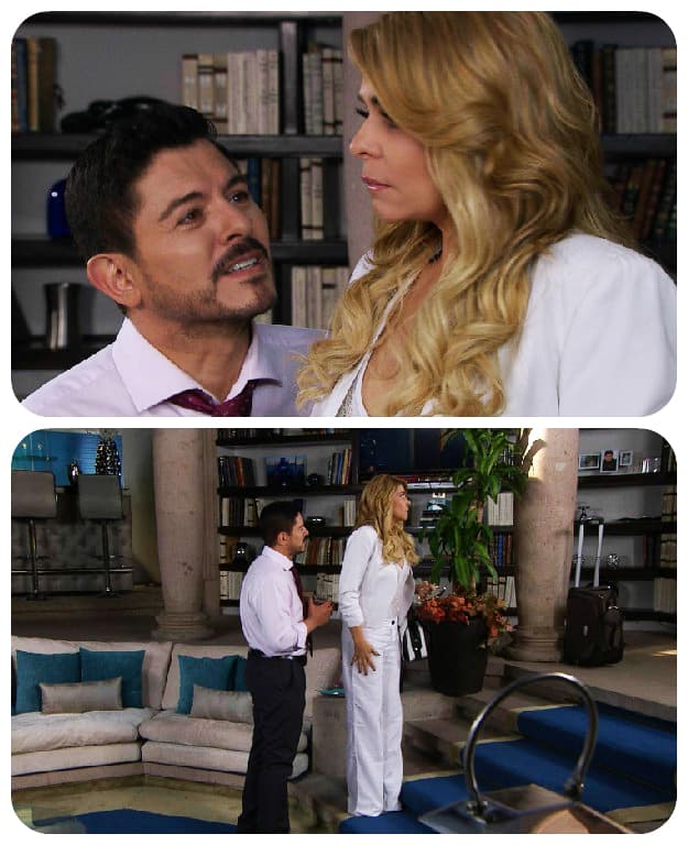 Sí Santiago, tu 'Puchis' pasará una noche de amor con Facundo. ¡Ahhh! Pero recuerda que tú tienes la culpa, tú la orillaste a sus brazos.