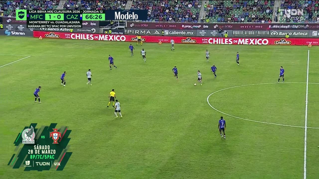 ¡TIRO ATAJADO! disparo por Nicolás Ibáñez.