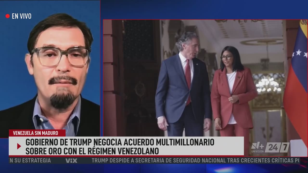 Administración Trump negocia acuerdo millonario de oro con Venezuela: ¿Quién controla los recursos del país?