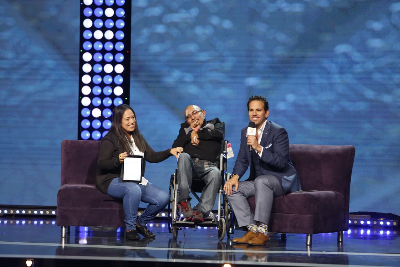 La madre de Charly siempre lo apoyó, pero el CRIT lo ayudó a conseguir logros inimaginables.