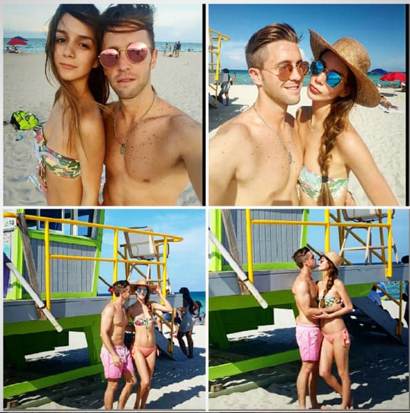 Disfrutan cada momento juntos.