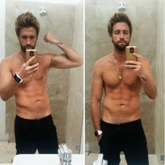 Jesús Carús era futbolista, pero cuando acompañó a un amigo a un casting, lo invitaron a formar parte de la escuela de actuación.