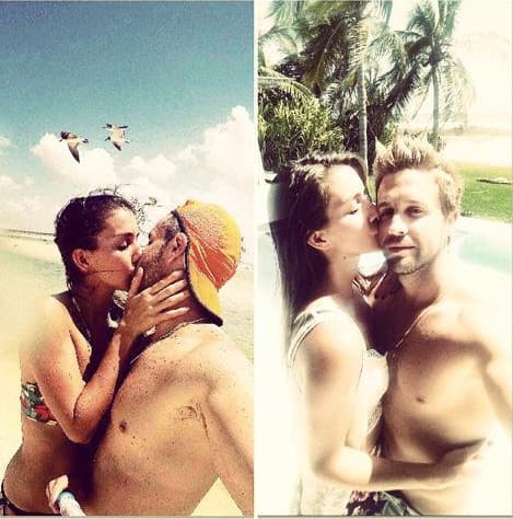 No cabe duda que esta parejita se quiere mucho.