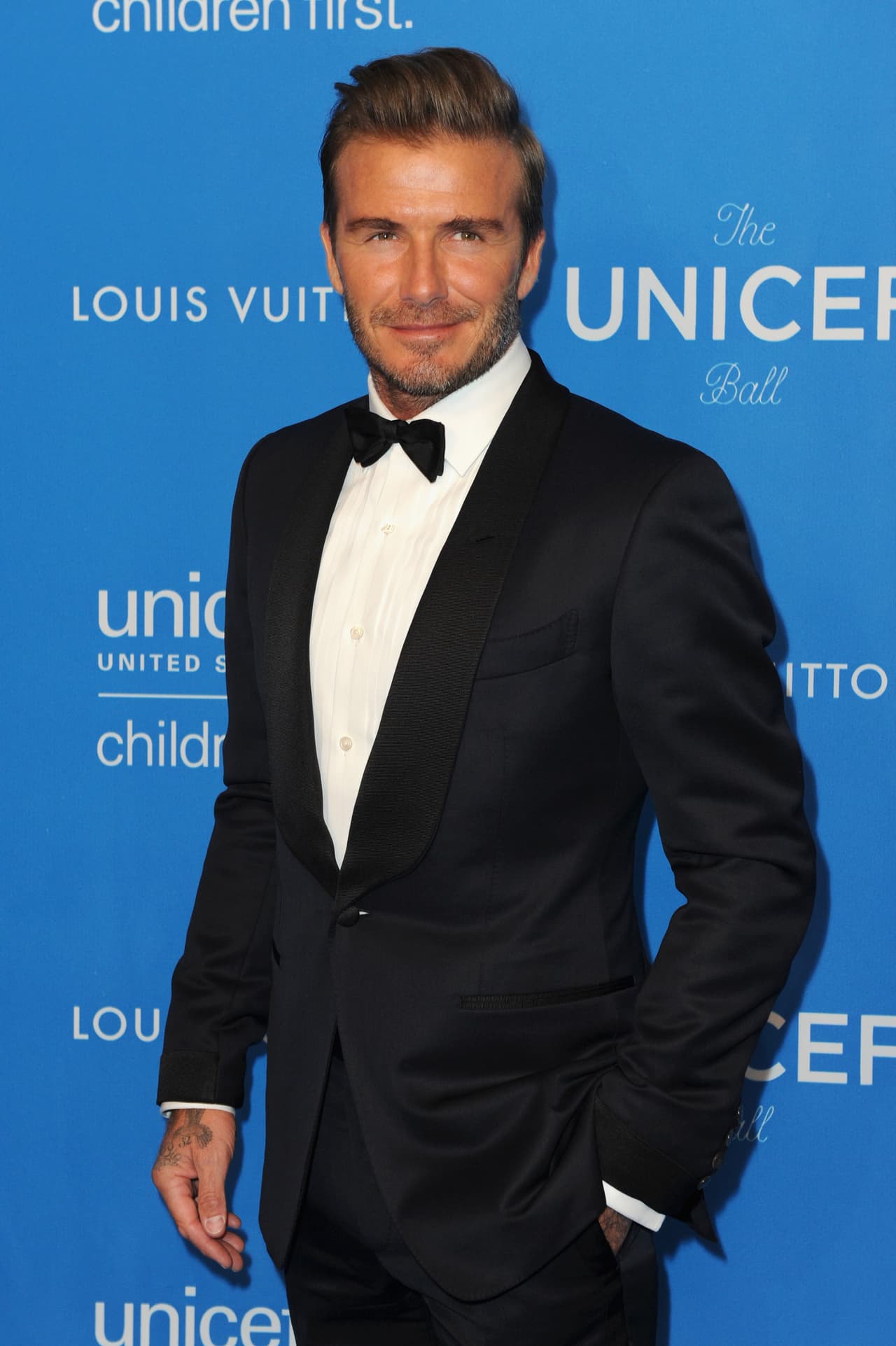 David Becham en el "6th Biennial UNICEF Ball"