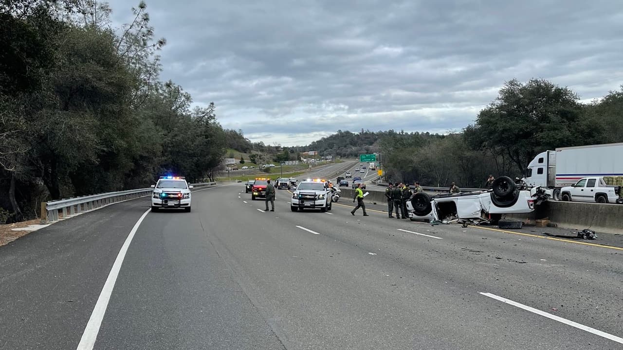 Accidente múltiple deja varios heridos de gravedad sobre la Interestatal 80