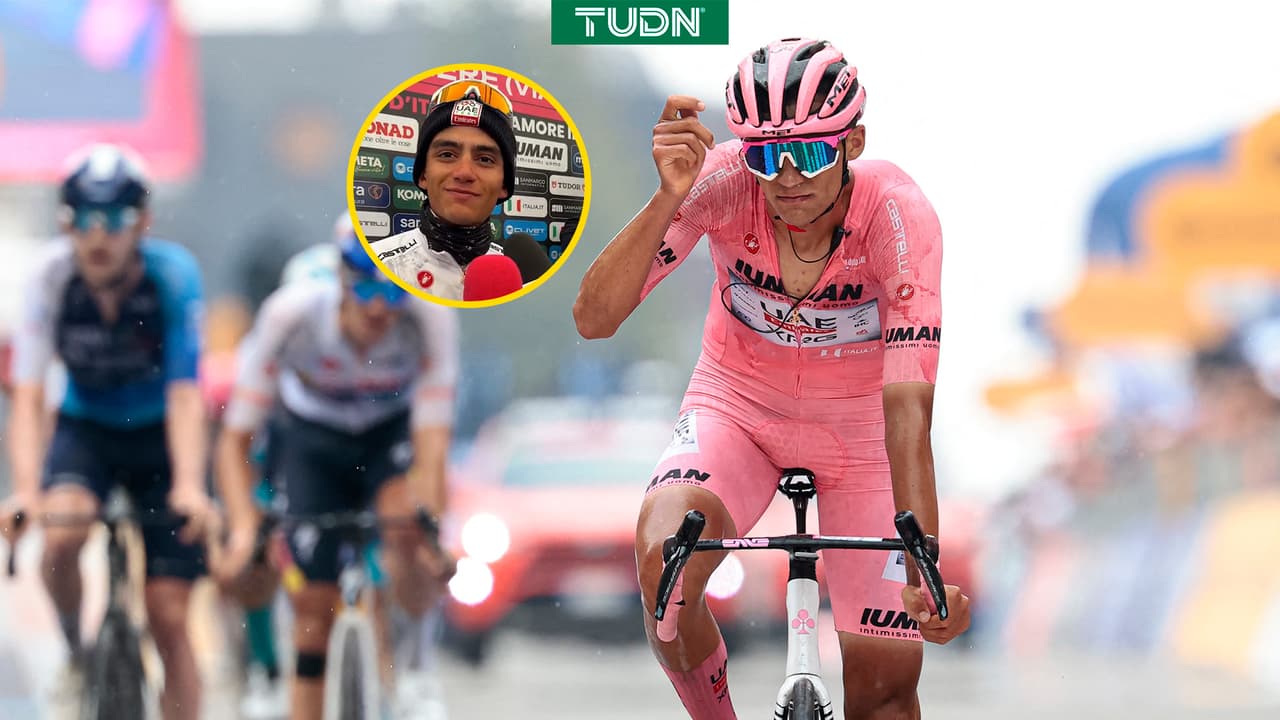 Isaac del Toro sobre segundo sitio en el Giro: "No ganamos, fuimos los primeros en perder"