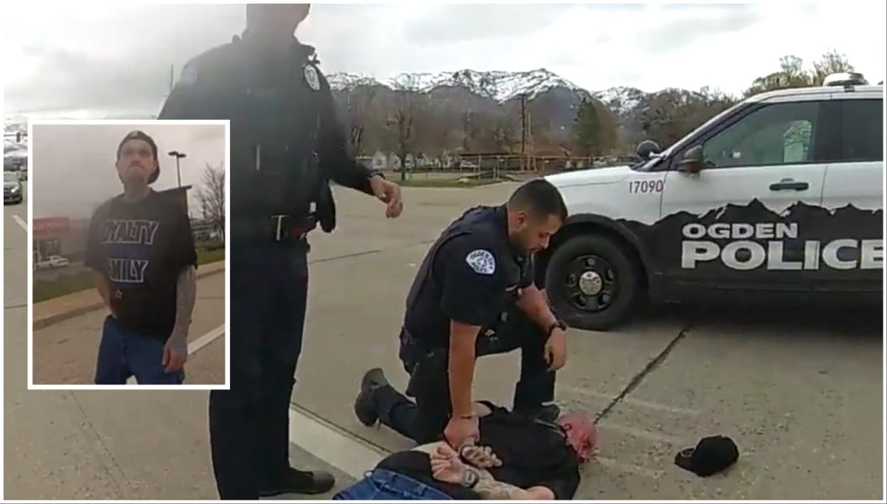 Revelan las cámaras corporales de los agentes de la policía de Ogden