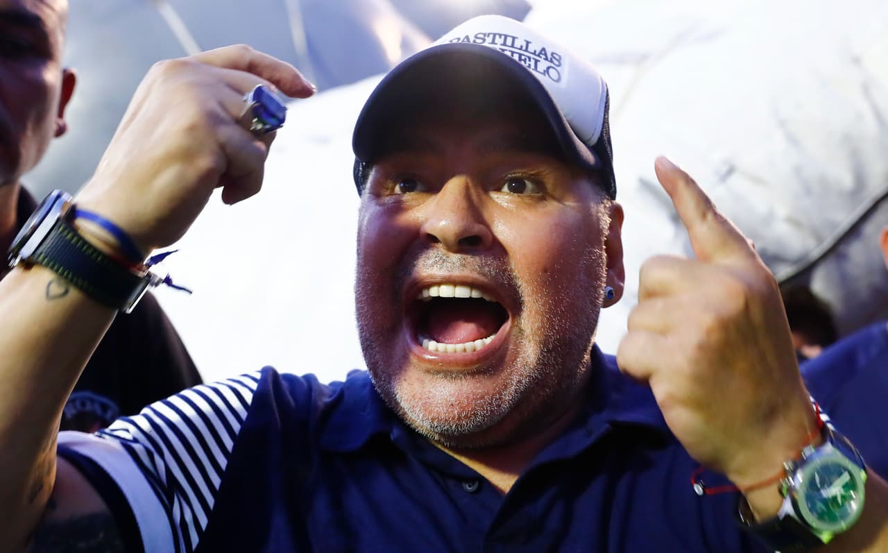 Maradona, internado por anemia derivada del consumo excesivo de alcohol