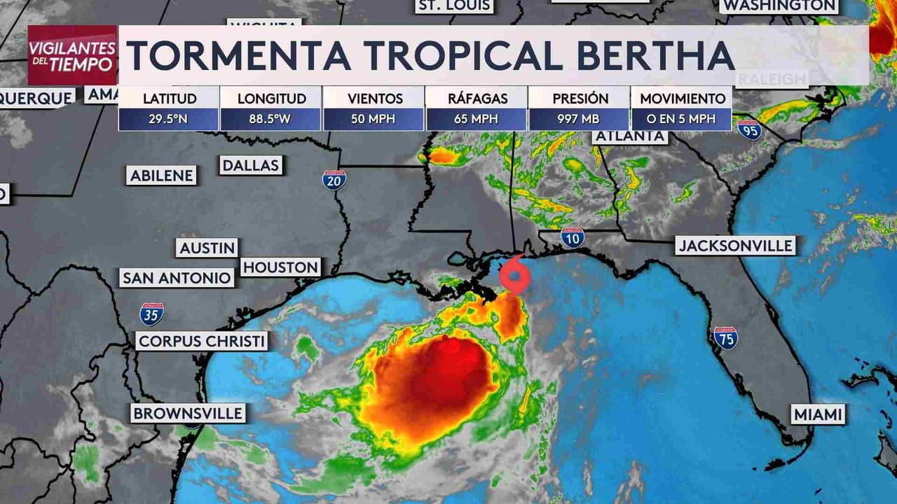 Emiten vigilancia de tormenta tropical para la costa de Texas; así afectará a Houston