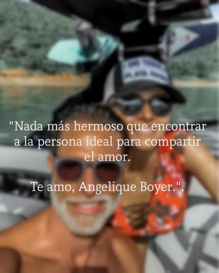 Sebastián Rulli envía mensaje a Angelique Boyer.