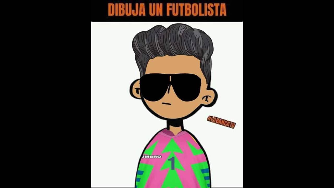 ¿Podrías adivinar qué futbolistas dibujaron los participantes?