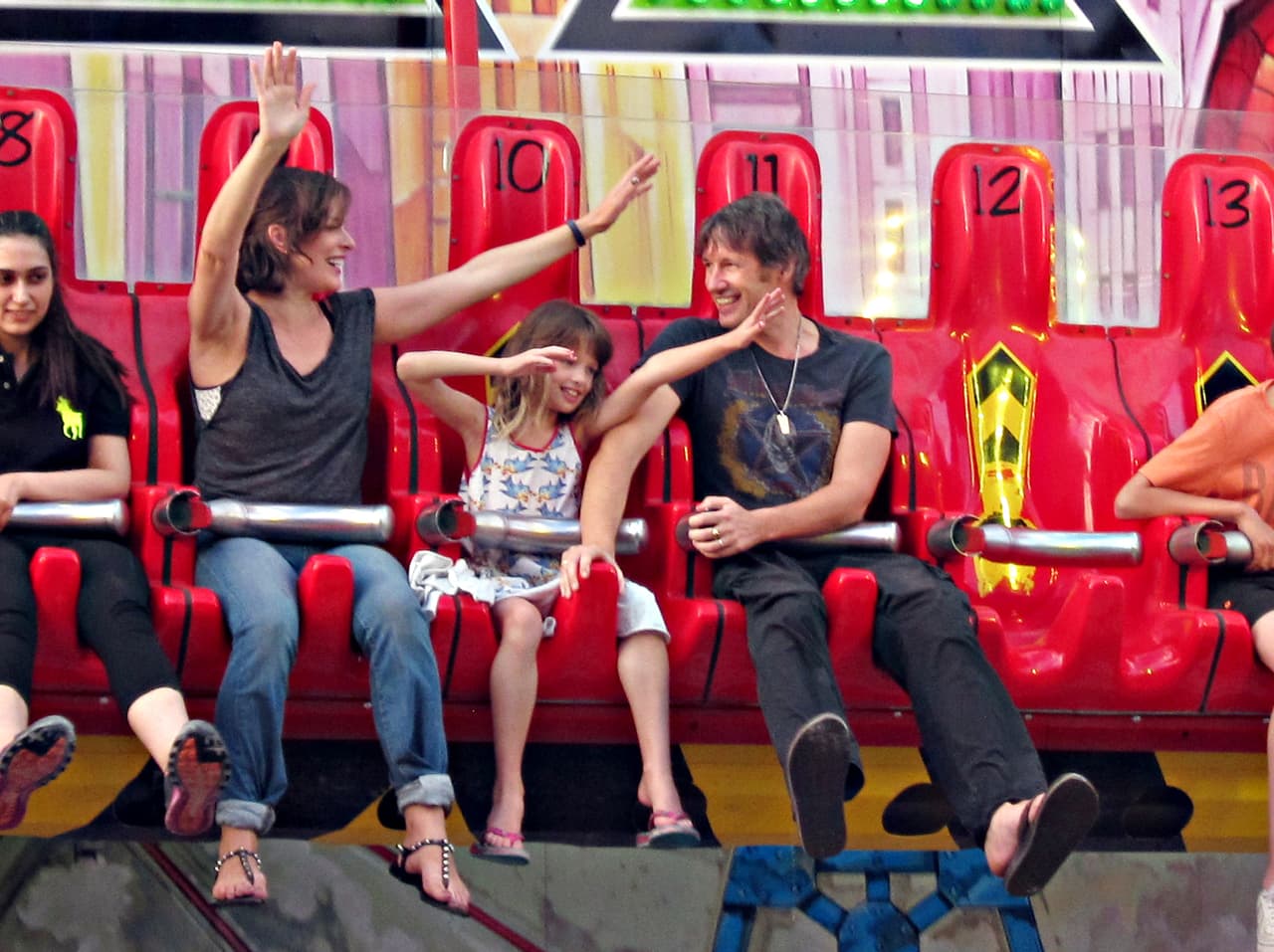 Las risas fueron resultado de esta gran tarde familiar.